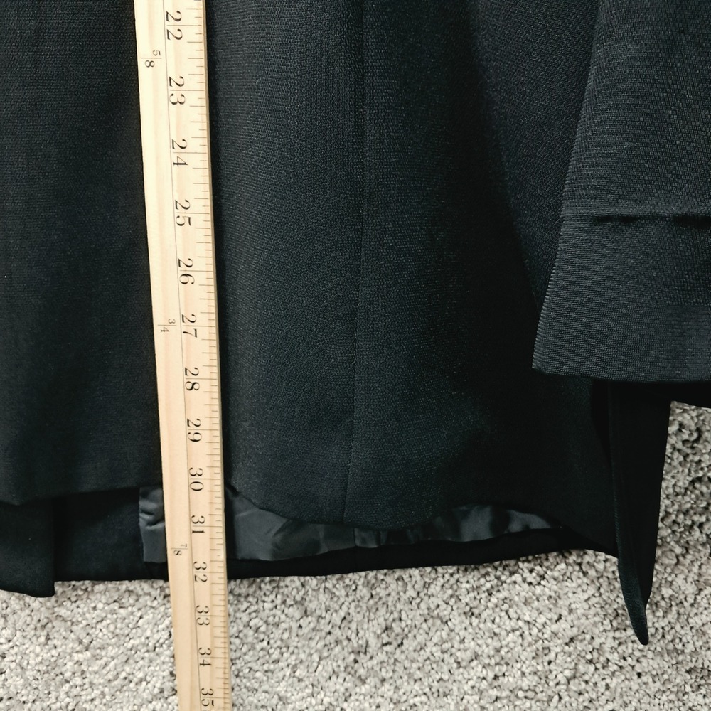Maggie McNaughton Womens Black Button Blazer Jacket Plus Size 22W Professional - Picture 8 of 10
